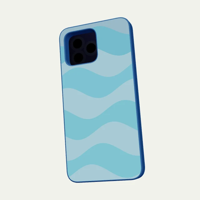 Custom patterned phone case
